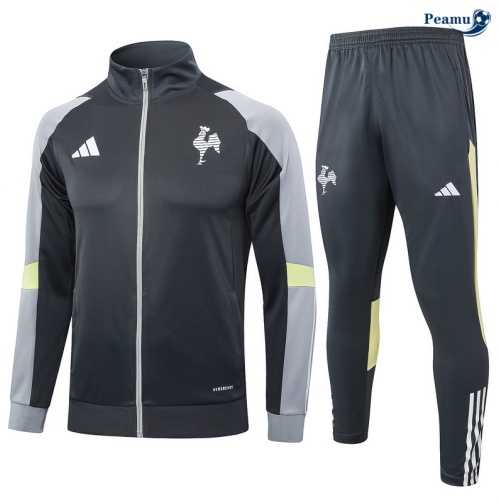 Veste Survetement Atletico Mineiro gris foncé 2024