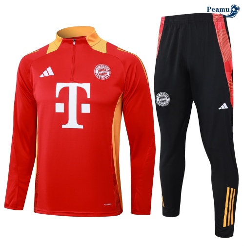 Survetement Bayern Munich rouge 2024