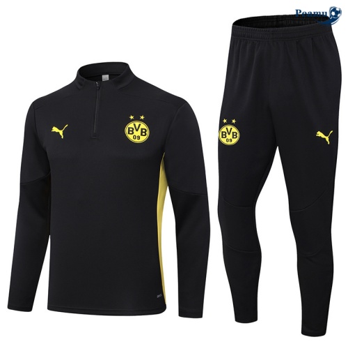 Survetement Borussia Dortmund noir 2024