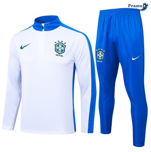 Survetement Brésil Blanc 2024