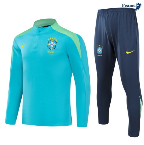 Survetement Brésil édition spéciale Bleu 2024