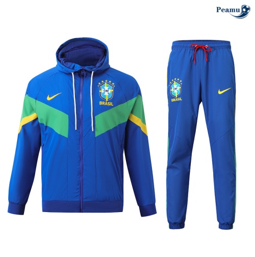 Coupe vent Brésil Bleu 2024