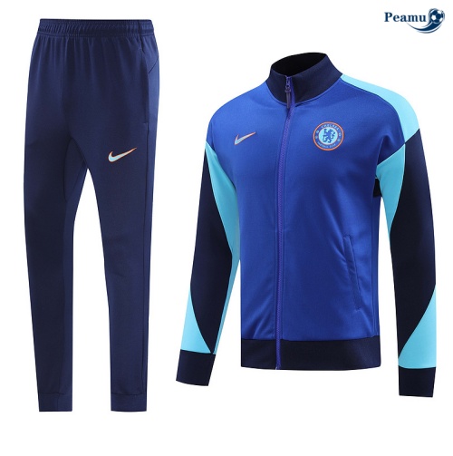Veste Survetement Chelsea Bleu 2024