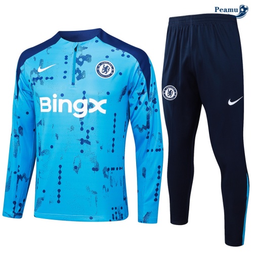 Survetement Chelsea Bleu 2024