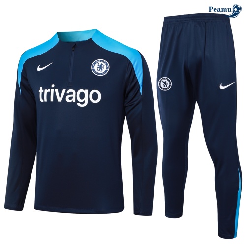Survetement Chelsea Enfant Bleu 2024
