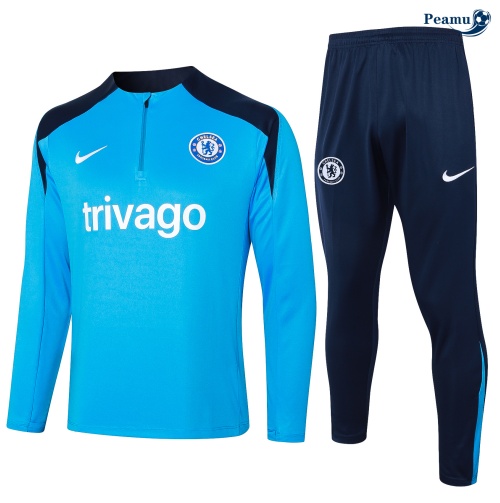 Survetement Chelsea Enfant bleu clair 2024