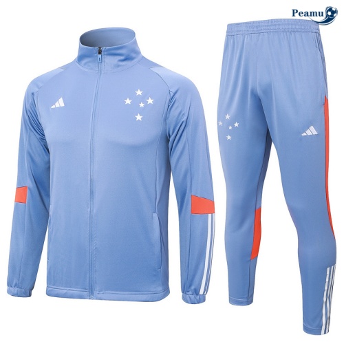 Veste Survetement Cruzeiro Gris 2024