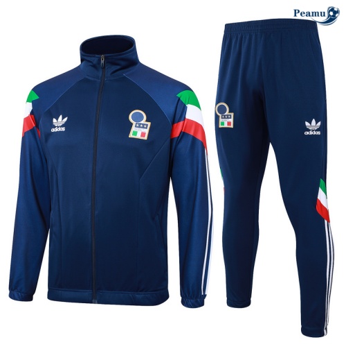 Veste Survetement Italie Bleu marine 2024