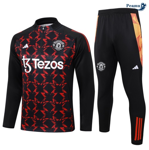 Survetement Manchester United noir 2024