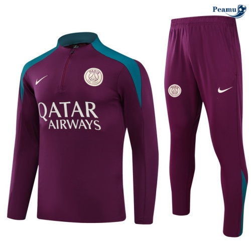 Survetement Paris PSG Violet 2024