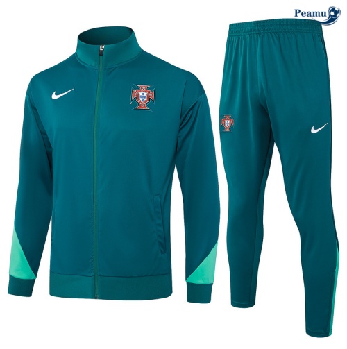 Veste Survetement Portugal vert 2024