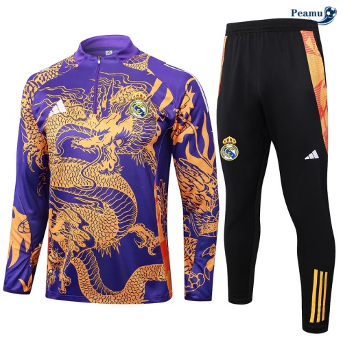 Survetement Real Madrid Violet 2024