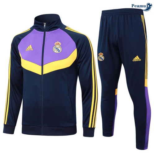 Veste Survetement Real Madrid Bleu marine 2024