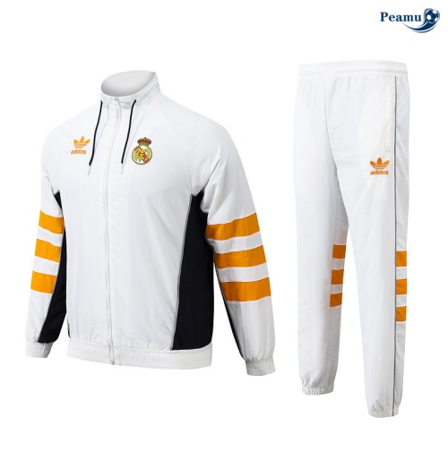 Coupe vent Real Madrid Blanc 2024