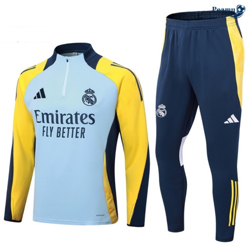 Survetement Real Madrid Enfant bleu clair 2024