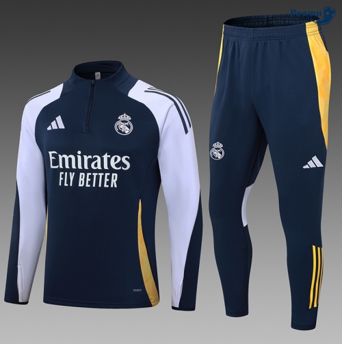 Survetement Real Madrid Enfant Bleu marine 2024