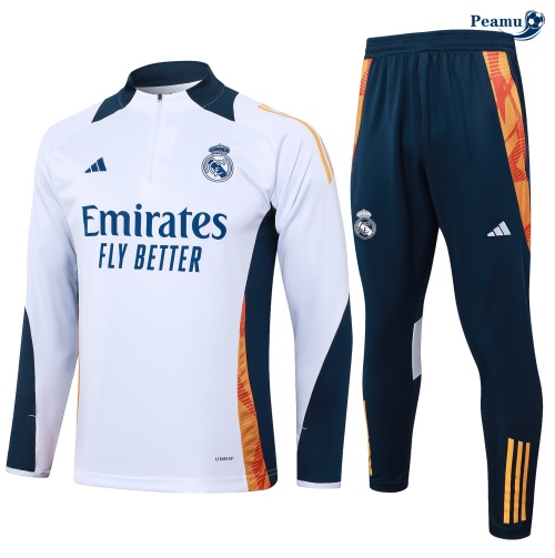 Survetement Real Madrid Enfant Blanc 2024