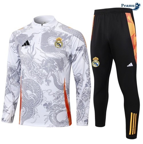 Survetement Real Madrid Enfant Blanc 2024