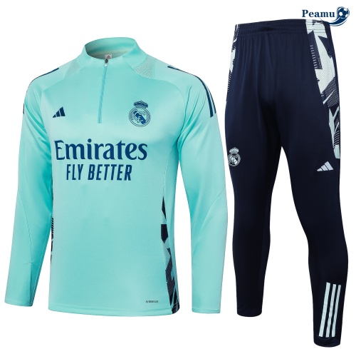 Survetement Real Madrid Enfant vert 2024