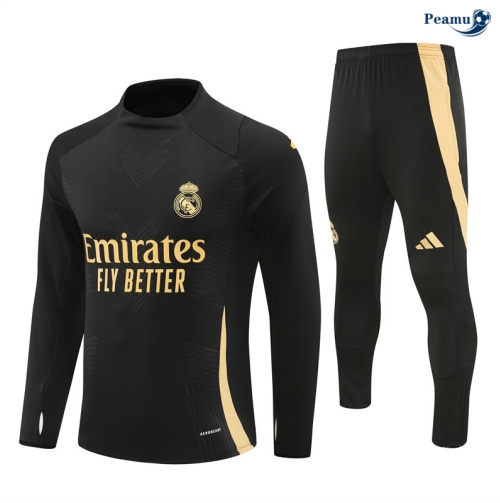 Survetement Real Madrid Enfant jaune 2024