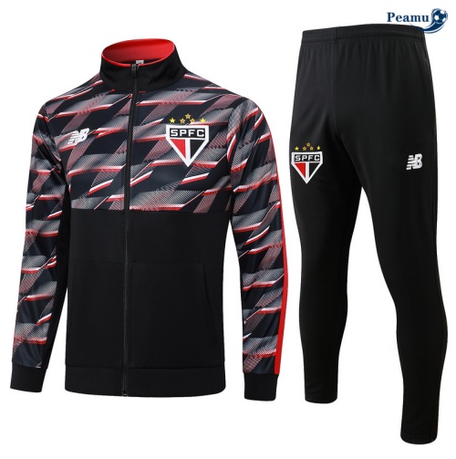 Veste Survetement São Paulo noir 2024