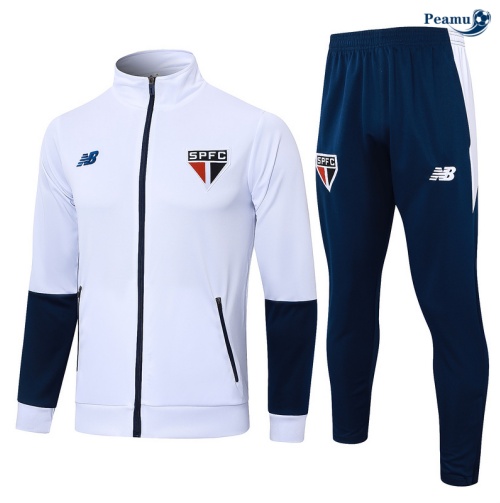 Veste Survetement São Paulo Blanc 2024