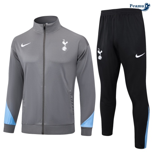 Veste Survetement Tottenham Hotspur gris foncé 2024