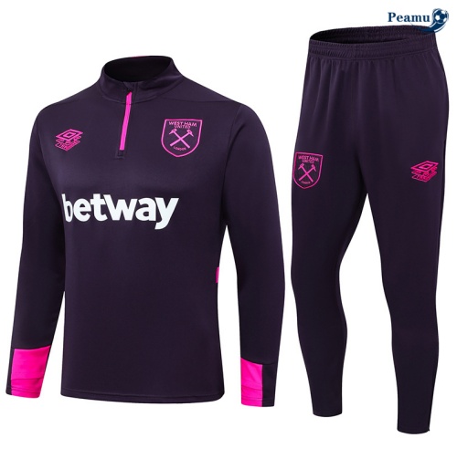 Survetement West Ham Violet 2024