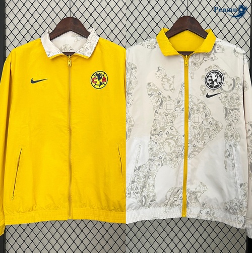 Veste Réversible Coupe vent American jaune 2024