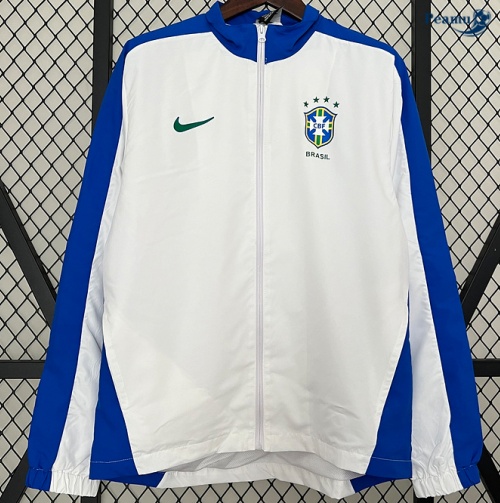 Veste Coupe vent Brésil Blanc 2024