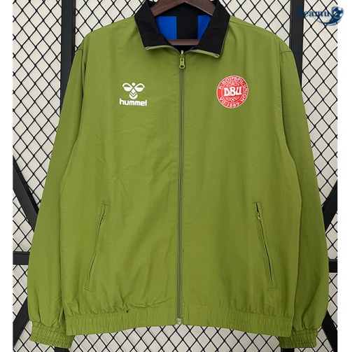 Veste Réversible Coupe vent Danemark vert 2024