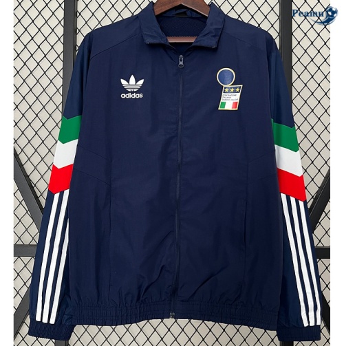 Veste Coupe vent Italie Bleu 2024