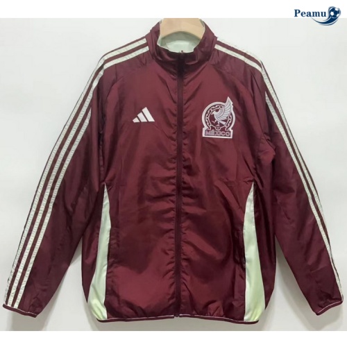 Veste Réversible Coupe vent Mexique brun 2024