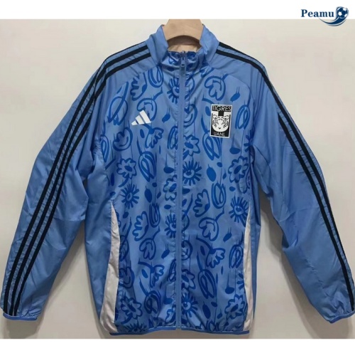 Veste Réversible Coupe vent Tigres UANL Bleu 2024