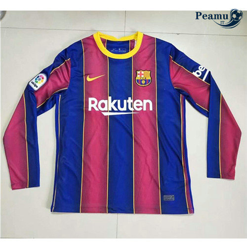 Maillot foot Barcelone Domicile Manche Longue 2020-2021