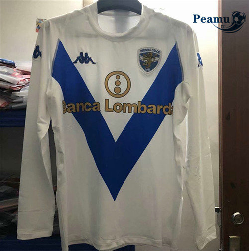 Maillot foot Brescia Calcio Manche Longue Blanc 2003-04