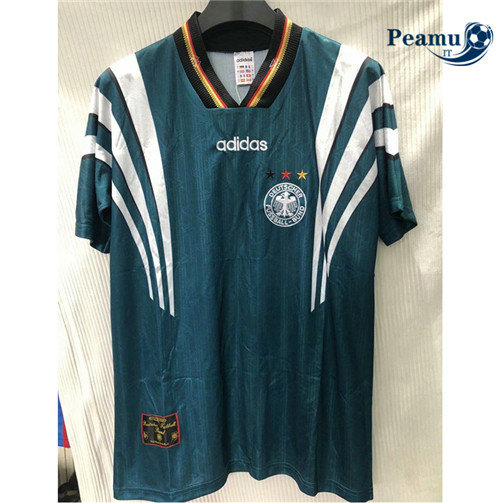 Maillot foot Allemagne Exterieur Verde 1996 1998
