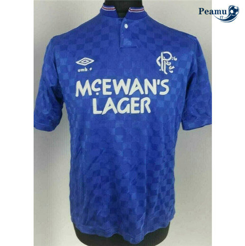 Maillot foot Rangers Domicile 1987-90