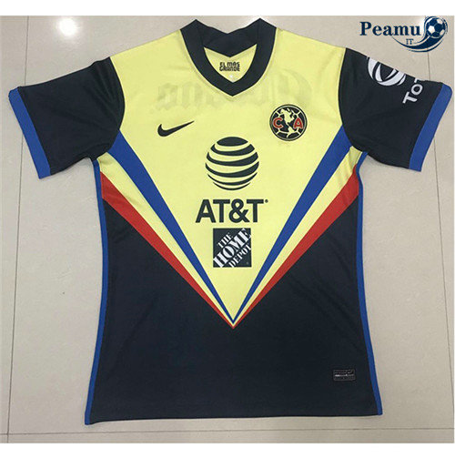 Maillot foot Club America Noir/Jaune 2020-2021