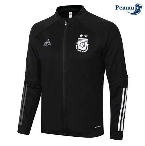 Veste foot Argentine Noir Col Bas 2020-2021