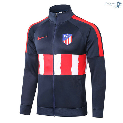Veste foot Atletico Madrid Bleu Marine/Rouge/Blanc 2020-2021