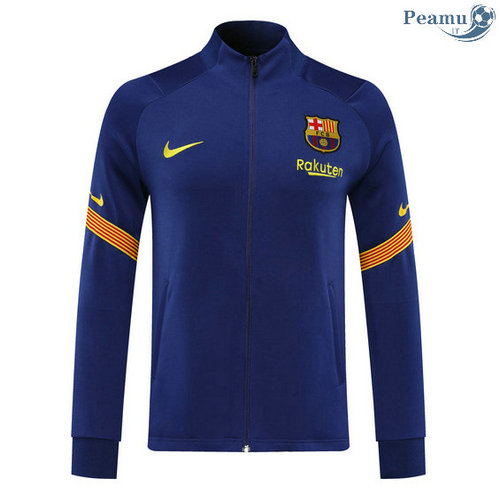 Veste foot Barcelone Bleu Marine 2020-2021