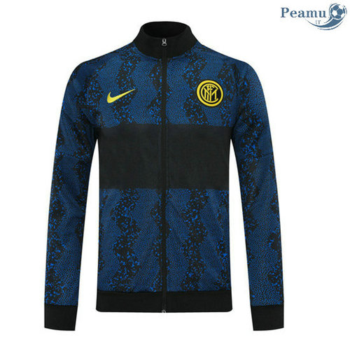 Veste foot Inter Milan Noir/Bleu 2020-2021