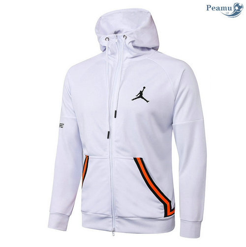 Sweat à capuche Calcio Jordan Blanc 2020-2021
