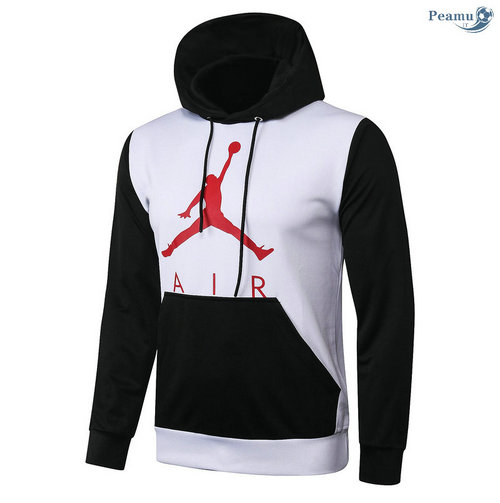 Sweat à capuche Jordan Blanc/Noir 2020-2021