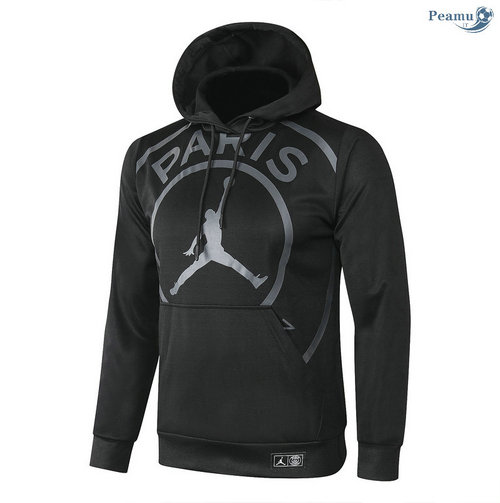 Sweat à capuche PSG Jordan Noir/ Gris 2020-2021