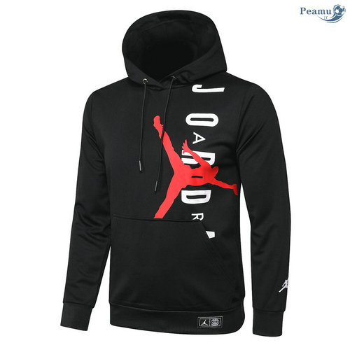 Sweat à capuche PSG Jordan Noir/ Rouge 2020-2021
