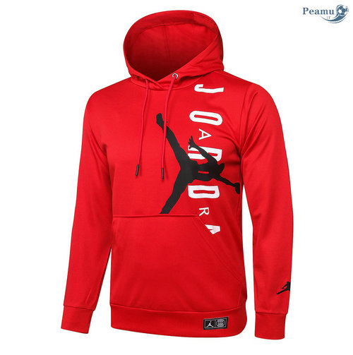 Sweat à capuche PSG Jordan Rouge/ Noir 2020-2021