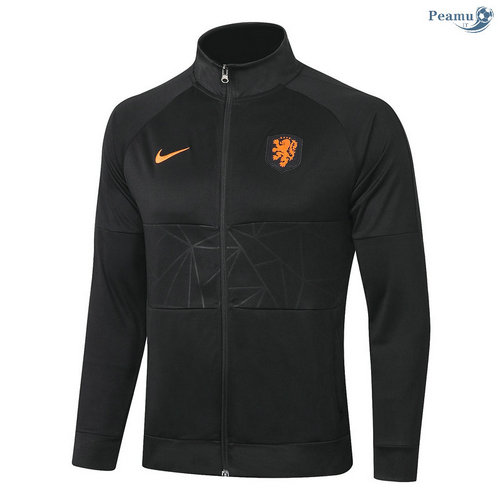 Veste foot Pays-Bas Noir 2020-2021