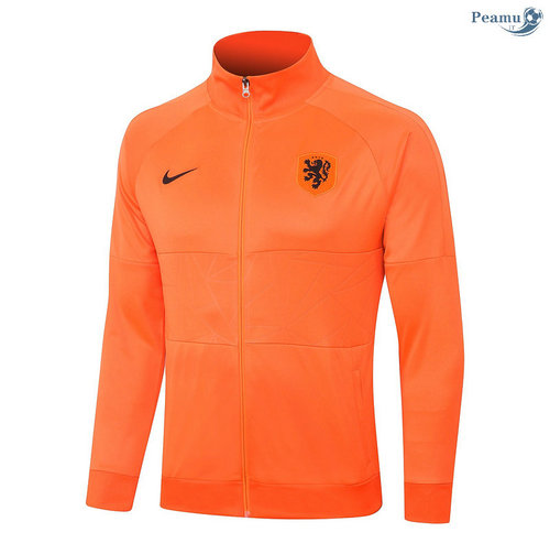 Veste foot Pays-Bas Orange 2020-2021